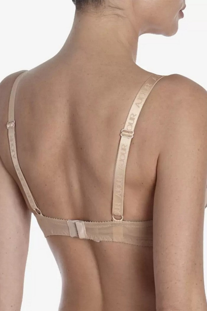 Бюстгальтер пуш-ап на кісточках Клафуті БП68 beige/rose