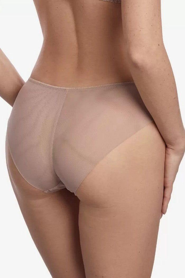 Трусики сліп із мікросітки Ла Феніче Т179 cappuccino
