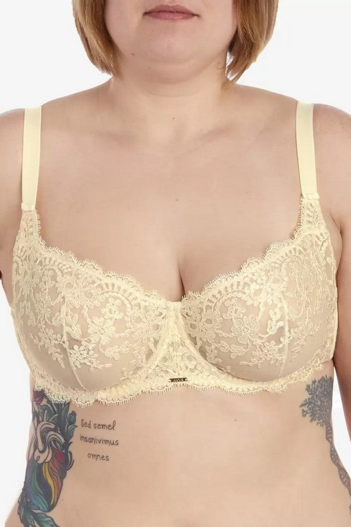 Мягкий бюстгальтер на косточках Лицеум БМ7 cream