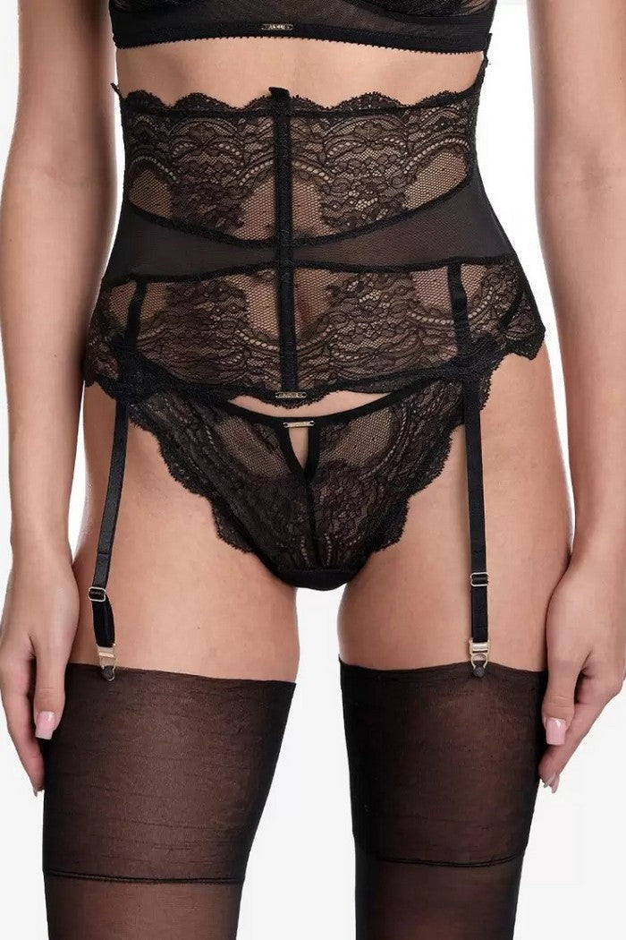 Пояс для чулок из кружева Лестер ПЧ7 black