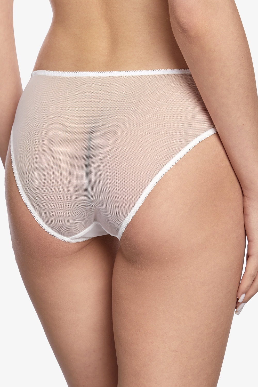 Трусики слип из микросетки Люмьер Т15 milk