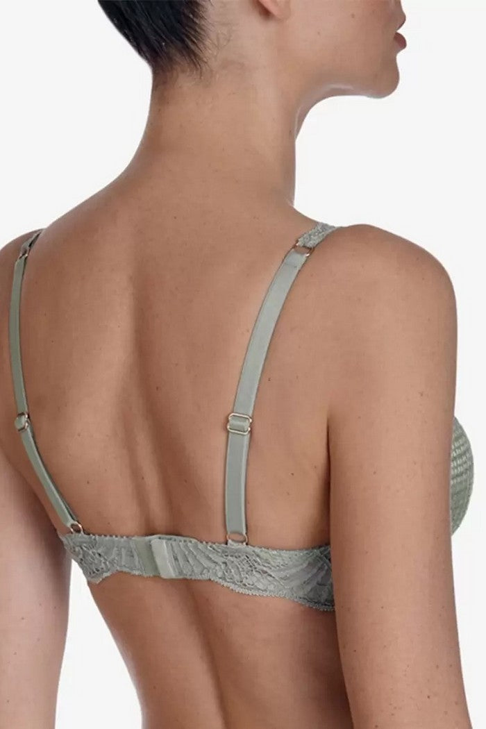 Бюстгальтер із поролоновими чашками Мадлен БМ37а olive