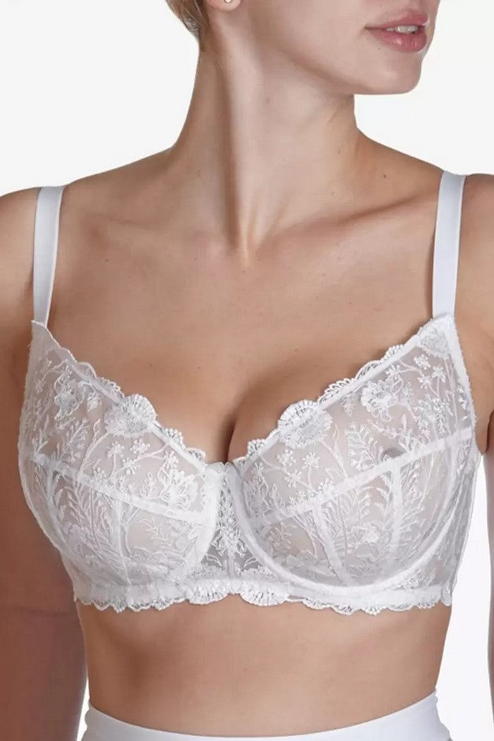 Мягкий бюстгальтер из кружева Маршмелоу БМ18 white