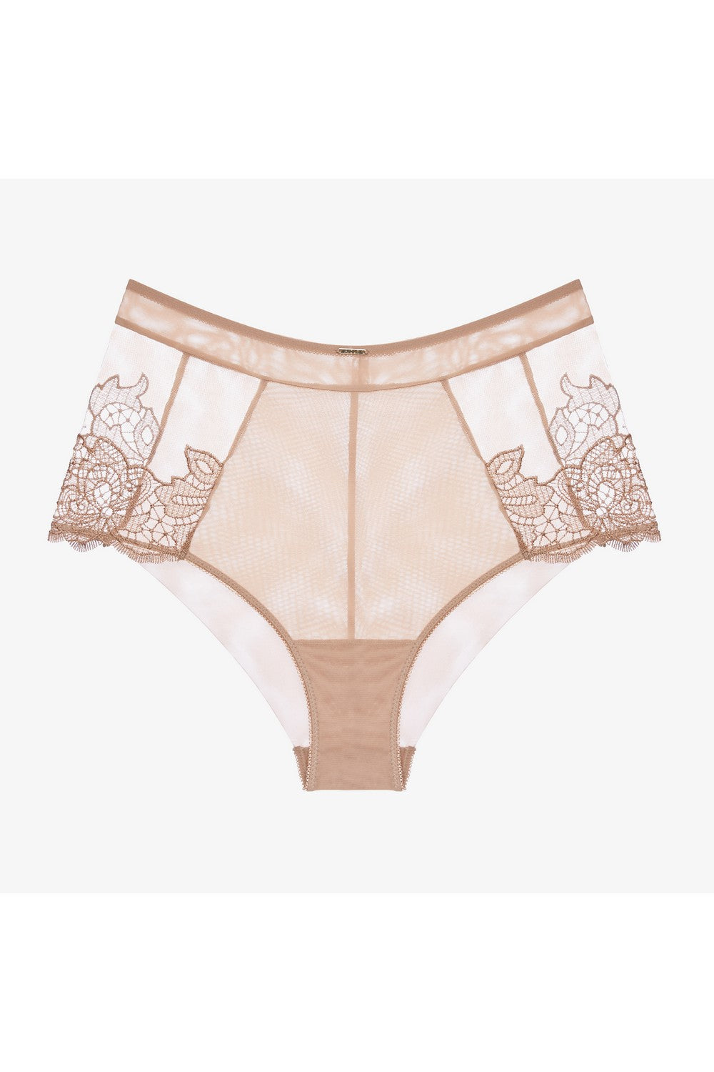 Високі трусики сліпи Мунлайт Т7 cappuccino