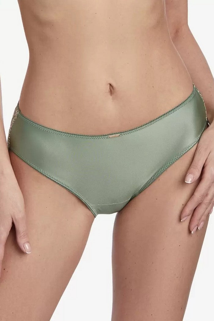 Трусики слип из сатина Нувель Т8 olive