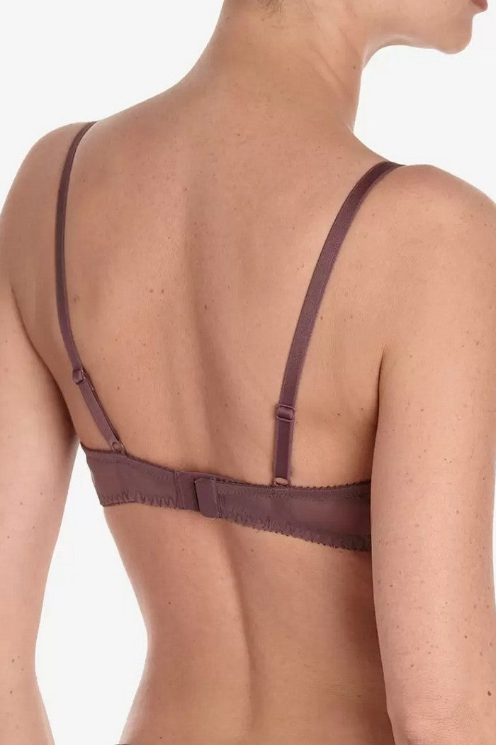 Мереживний бюстгальтер пуш-ап Плейзо БП62 mocha