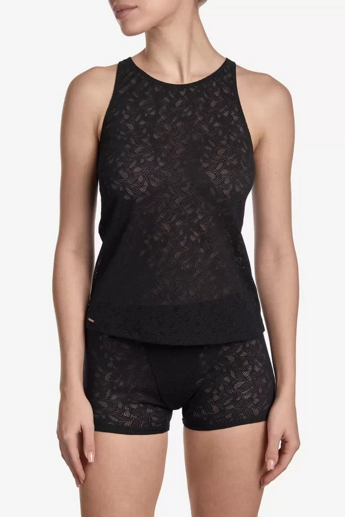 Майка из кружева Рефлекшн М16 black