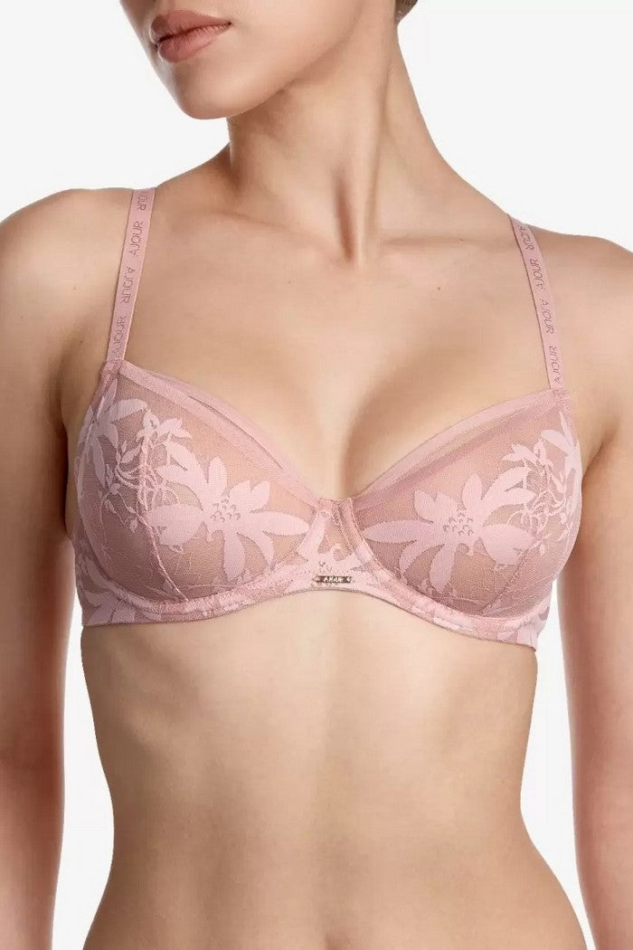 Мягкий бюстгальтер на косточках Савой БМ5 powder