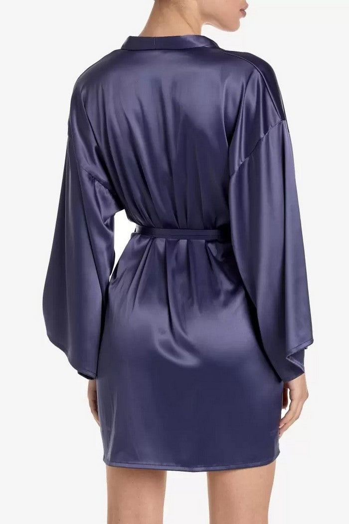 Халат із атласу Селестил КМН2 indigo