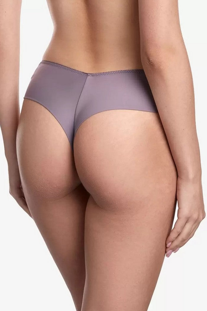 Трусики бразилиана с вышивкой Сомерсет С170 anthracite