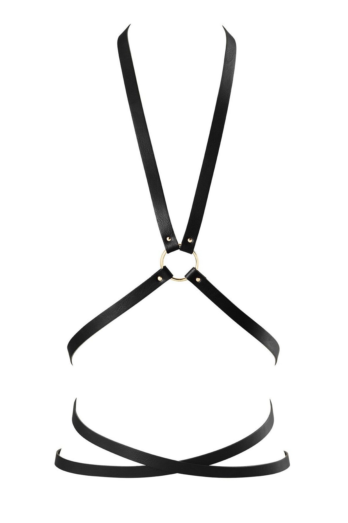 Портупея из эко-кожи Multi-Way Body Harness Black