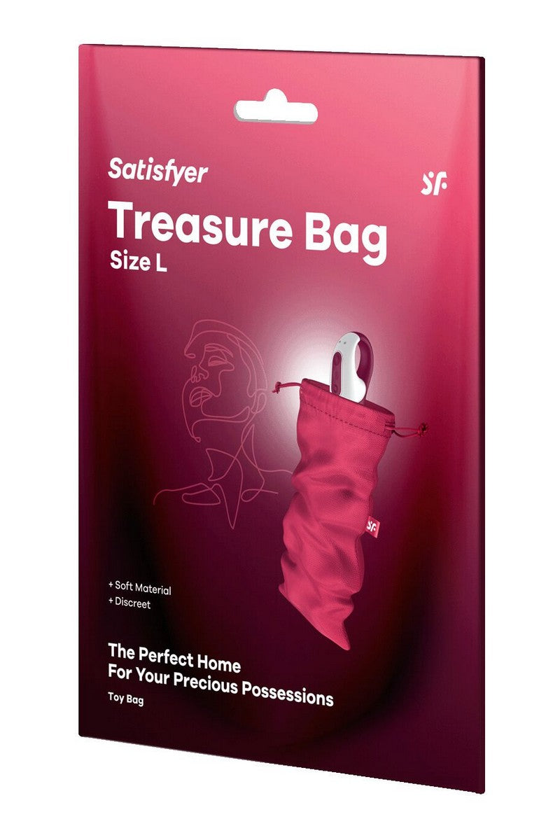 Мішечок для секс-іграшок Treasure Bag L pink Satisfyer