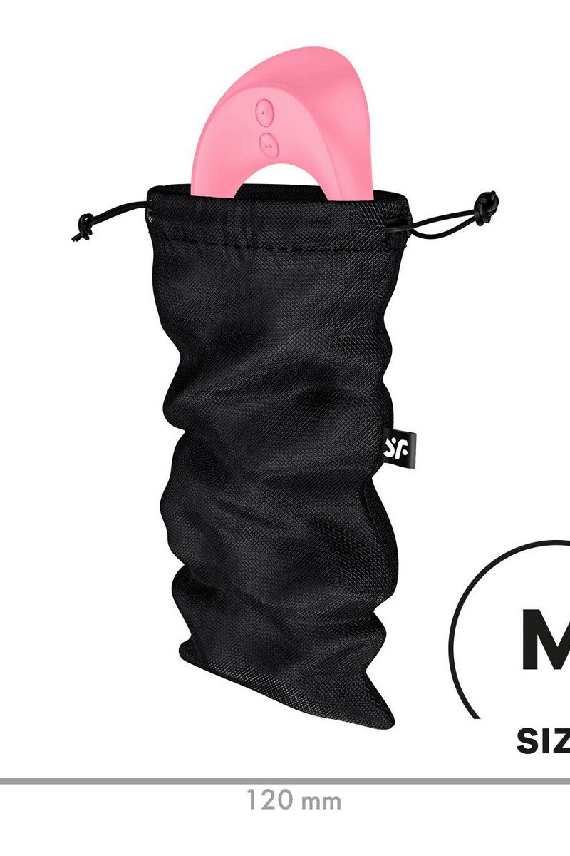 Мішечок для секс-іграшок Treasure Bag M black Satisfyer