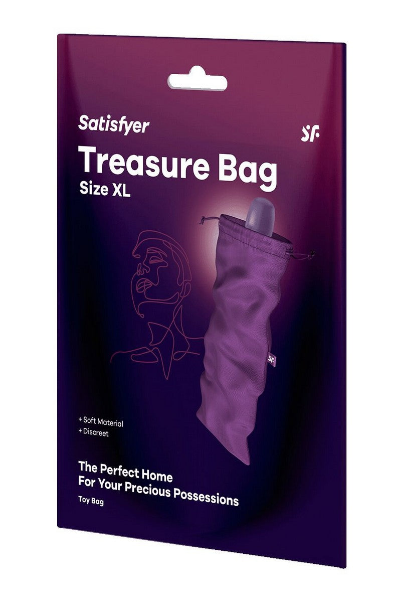 Мішечок для секс-іграшок Treasure Bag XL violet Satisfyer