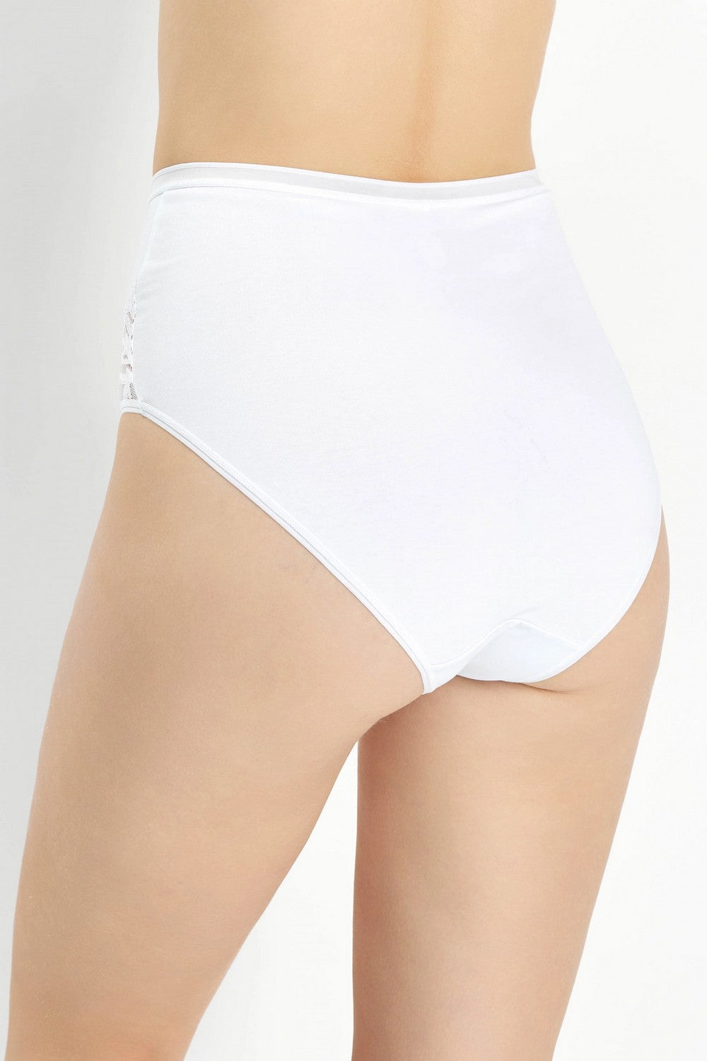 Высокие трусики слип 2004-35 white