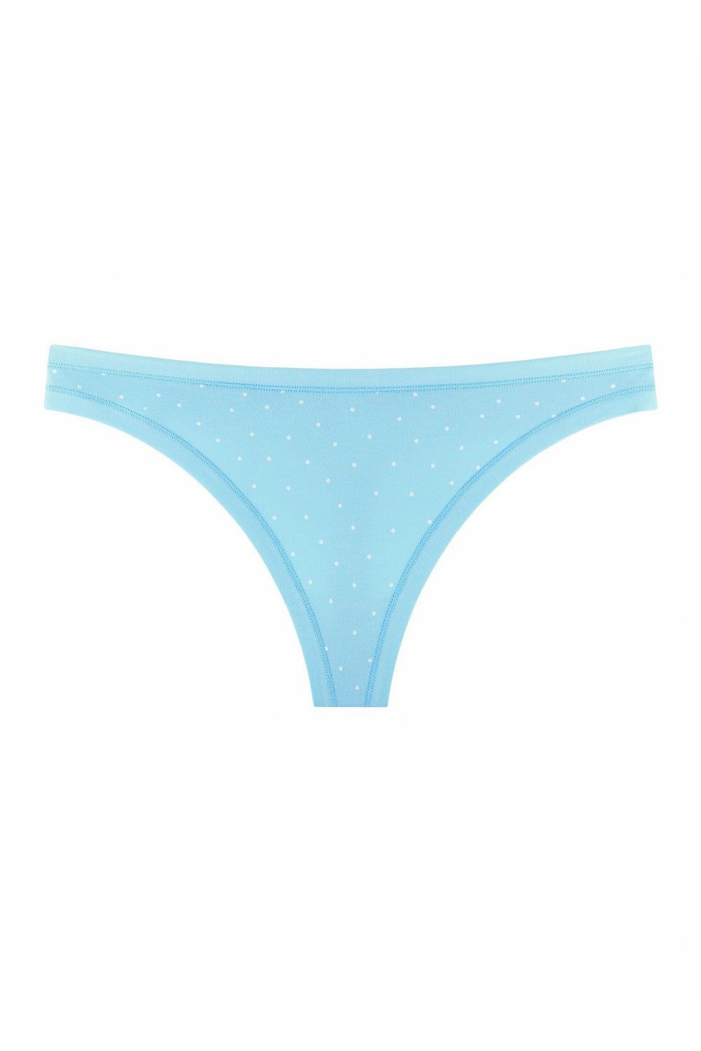 Трусики стринг с принтом 2202-12/322 blue