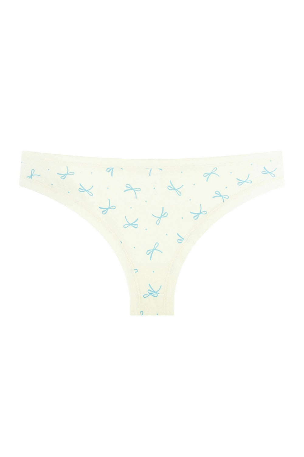 Трусики бразиліана з принтом 2202-20/321 champagne