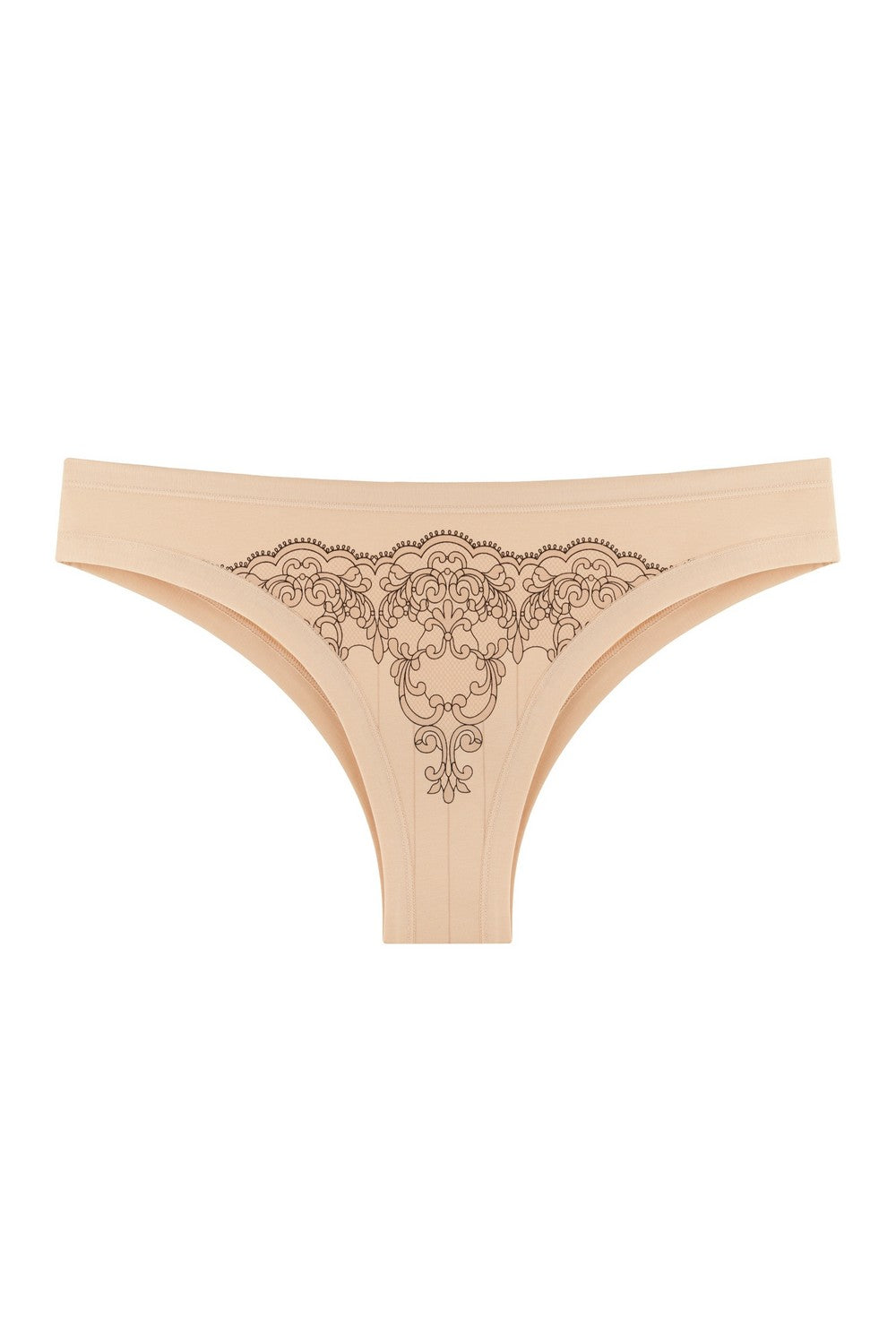 Трусики бразиліана з бавовни 2202-20/384 beige Anabel Arto