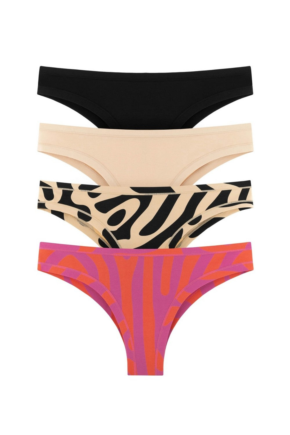 Трусики бразилиана из хлопка 2202-20 (4 шт.) 01/04/315/324