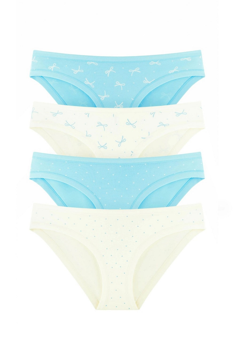 Трусики слип с принтом 2202-30 (4 шт.) 320/321/322/323