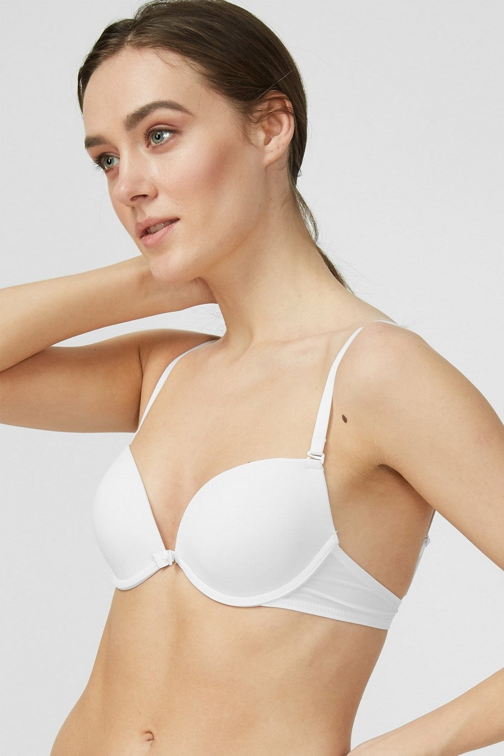 Бюстгальтер со съемными бретелями 7001-001 white