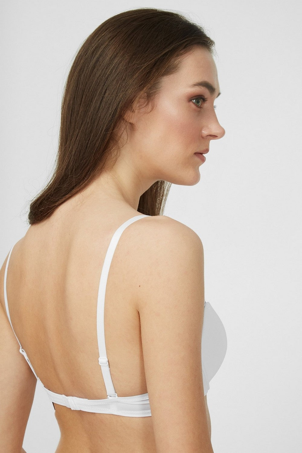Бюстгальтер со съемными бретелями 7001-001 white