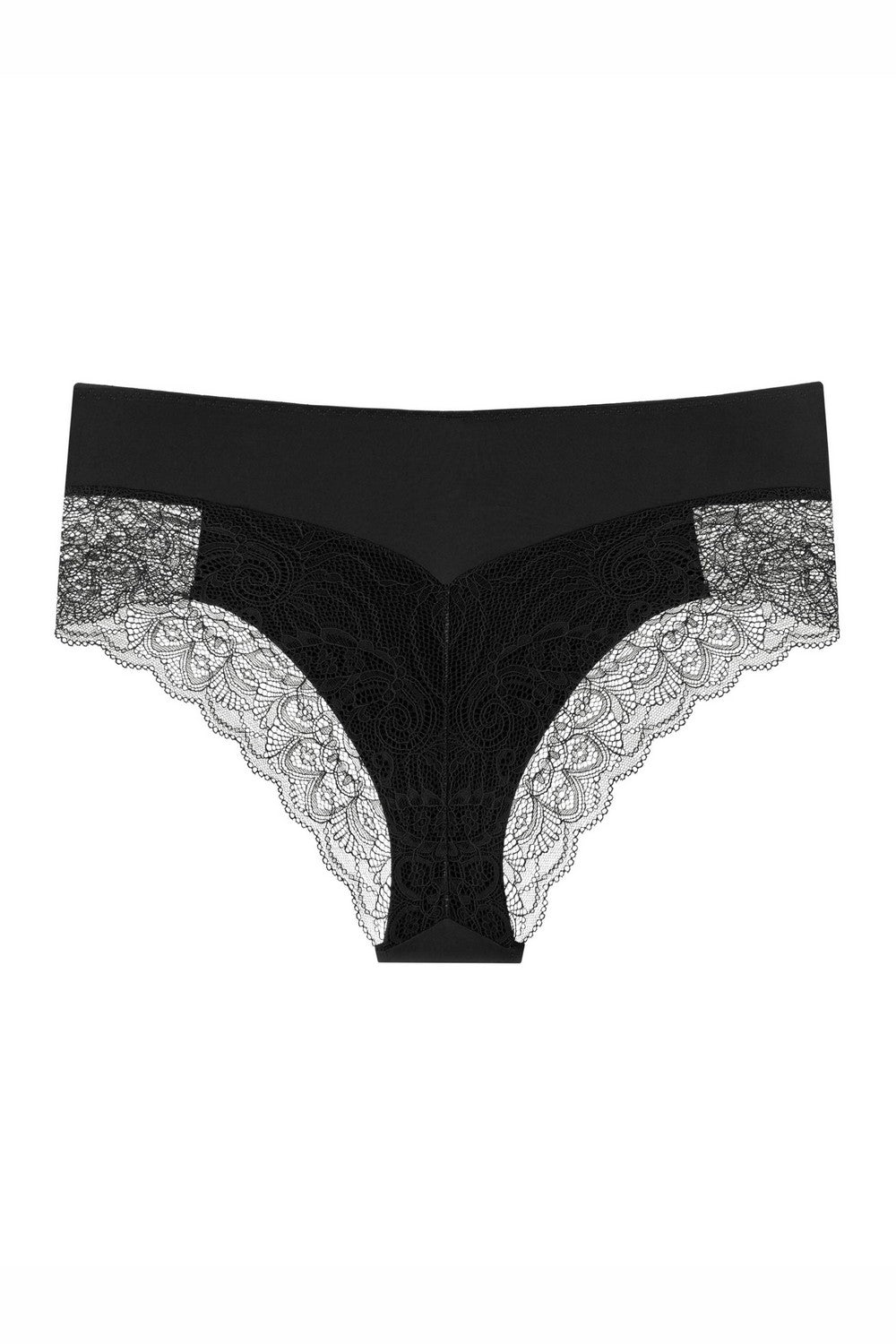 Трусики бразилиана из микрофибры 7001-25 black