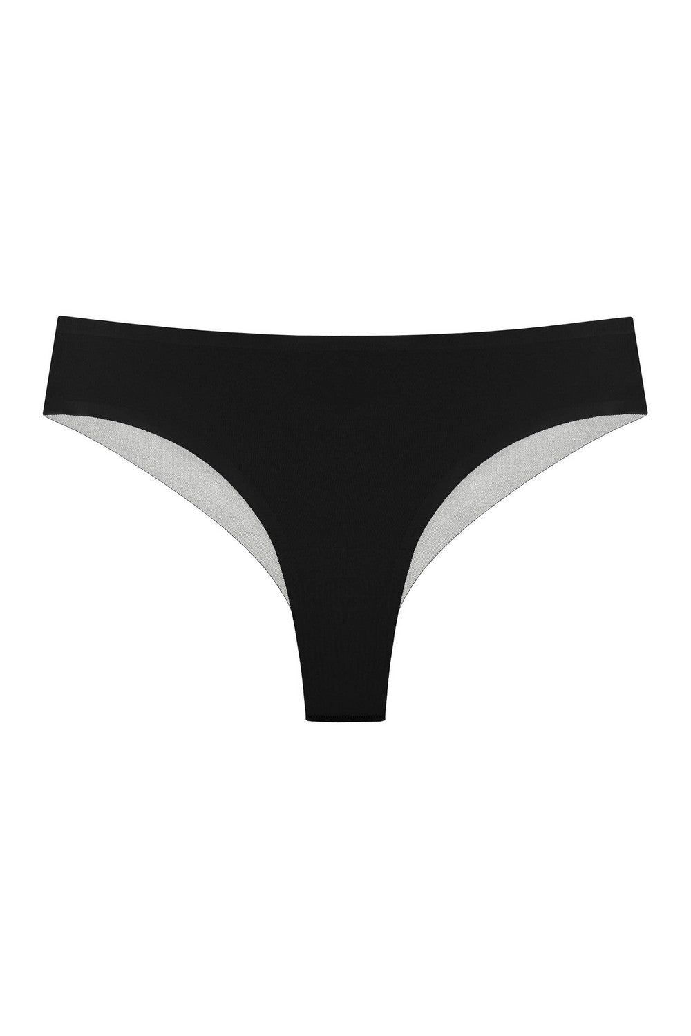 Бесшовные трусики бразилиана 7002-22 black