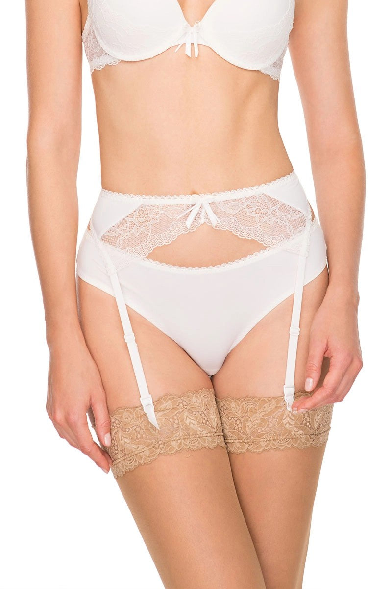 Пояс для чулок с кружевом 7013-50 champagne