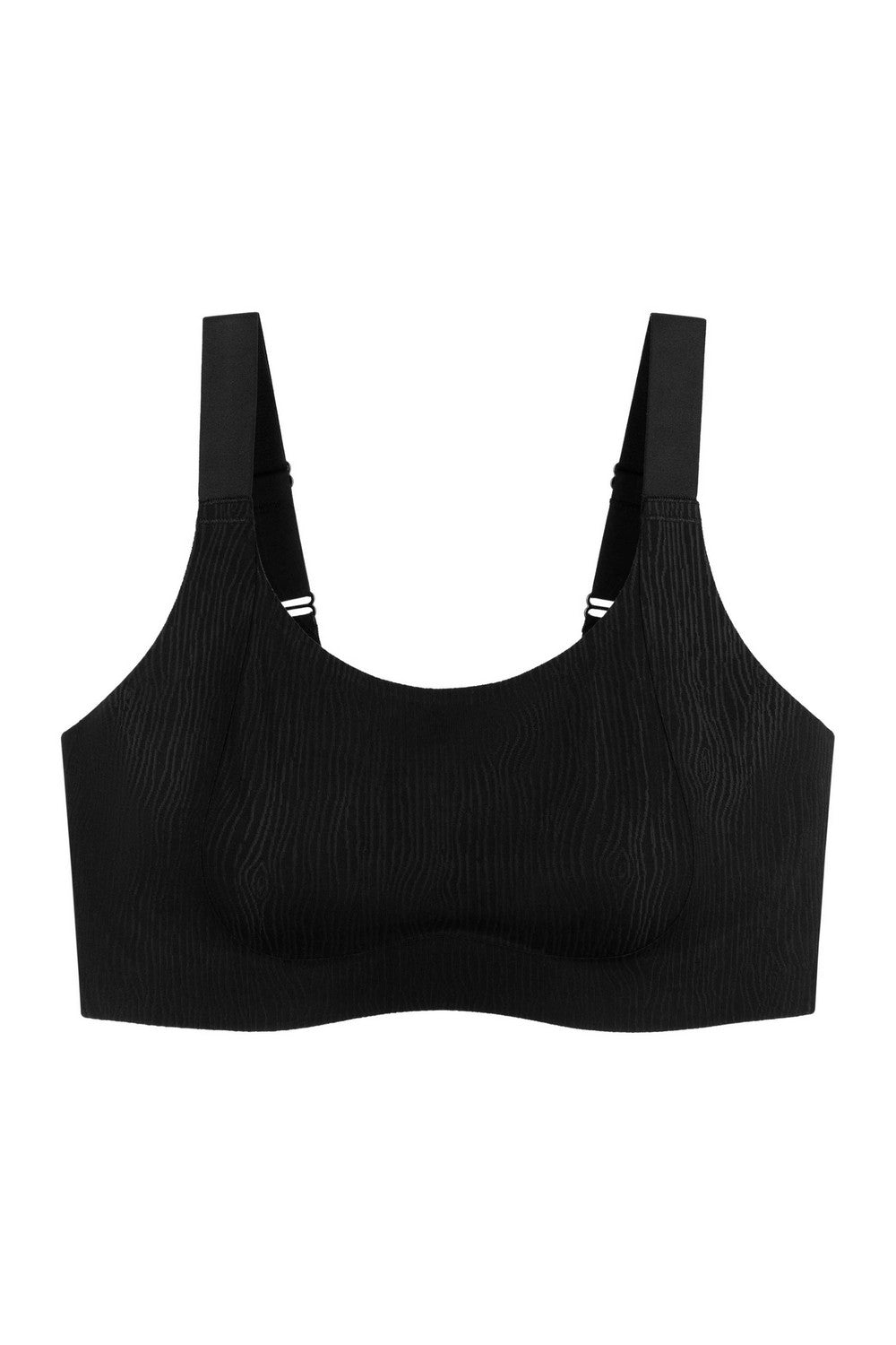 Бюстгальтер из фактурной микрофибры 7070-079 black