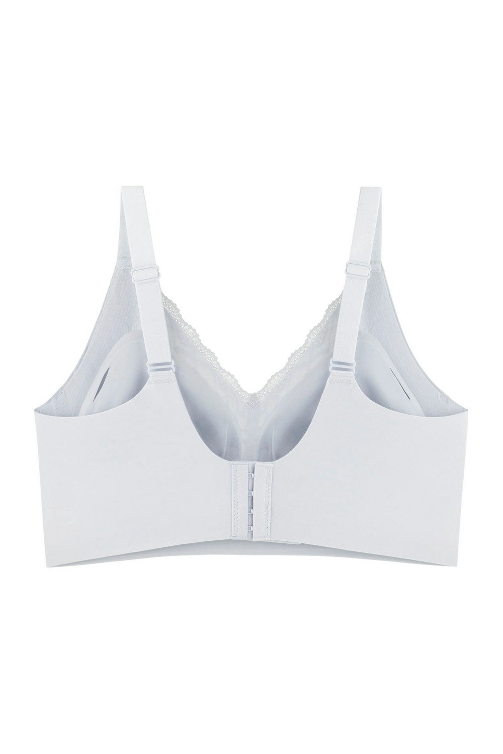 Бесшовный бюстгальтер из кружева 7073-075 blue