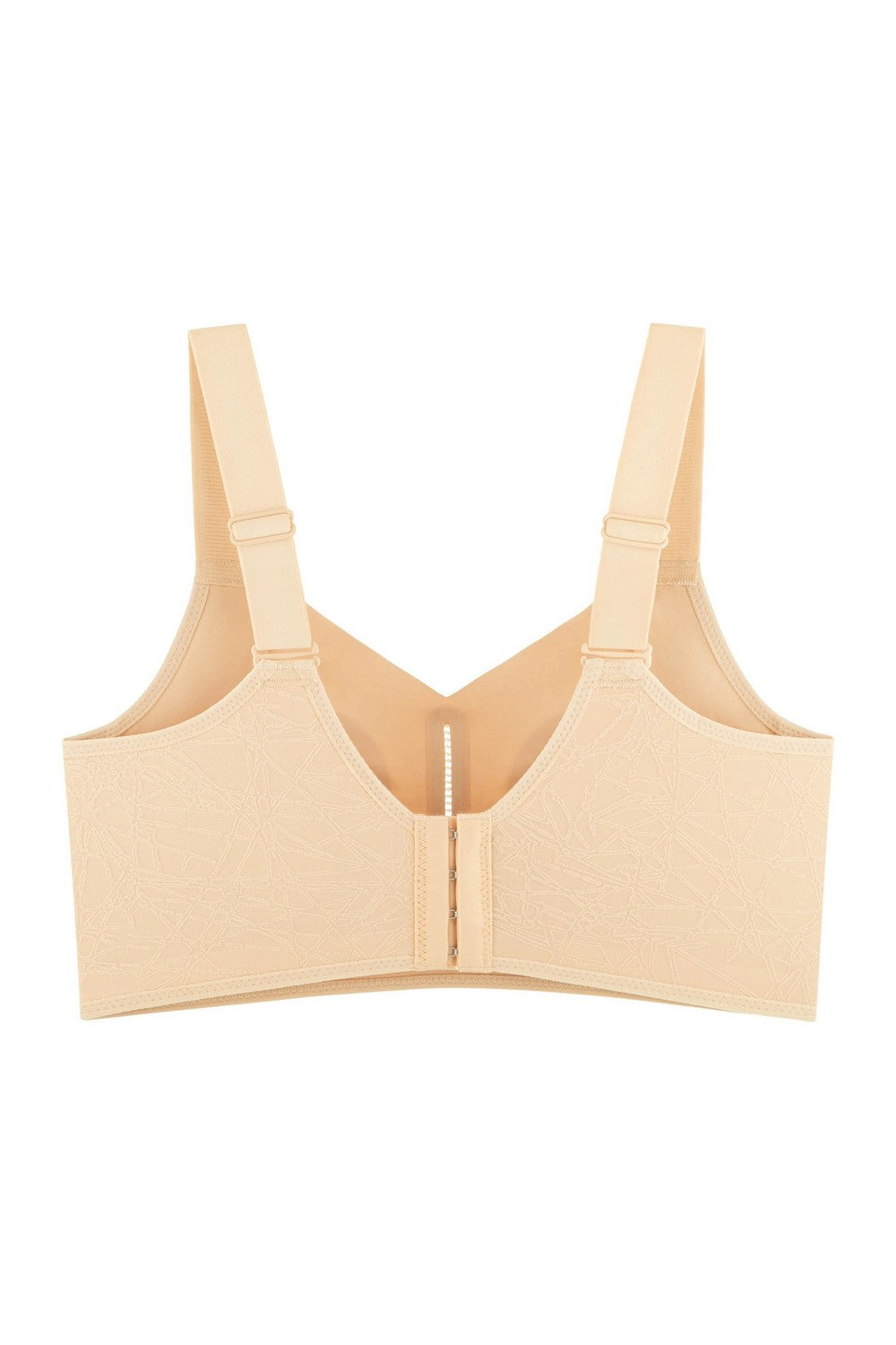 Бюстгальтер з фактурної мікрофібри 7086-075 beige