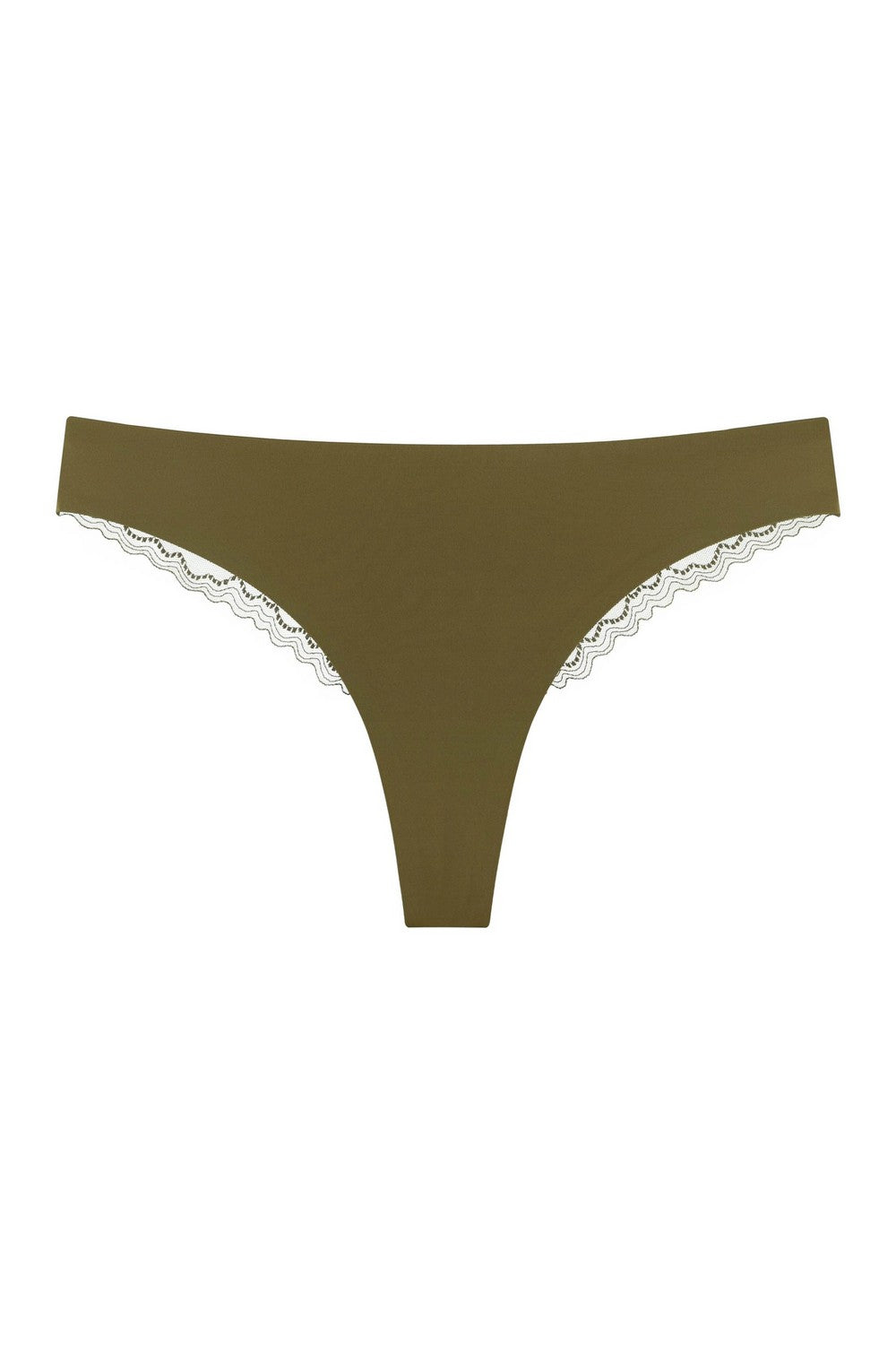 Трусики бразилиана из кружева 7091-23 coffee