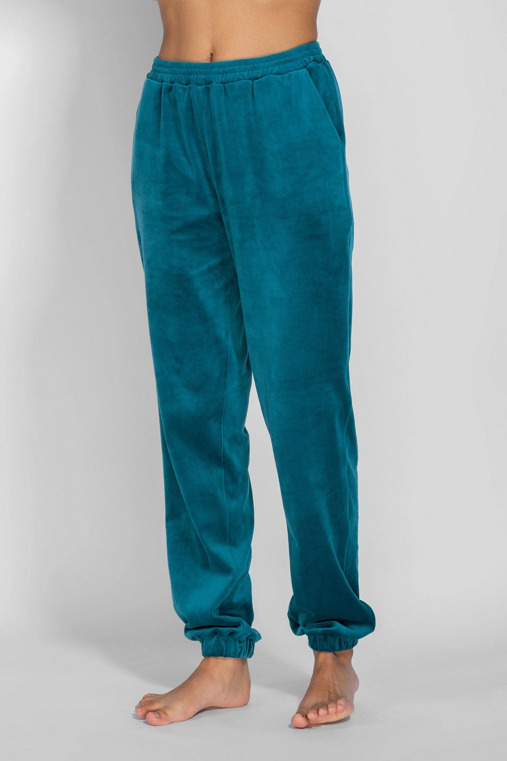 Домашний комплект из велюра 8183-6218-8 emerald