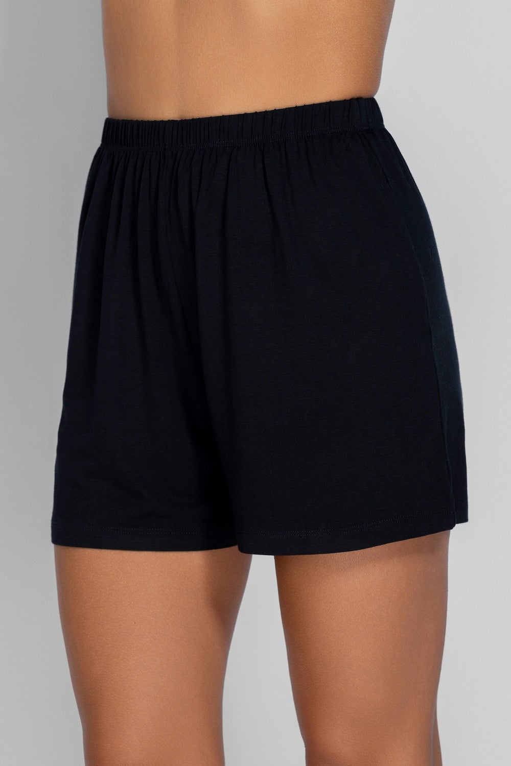 Пижама из модала с кружевом 8183-6836 black