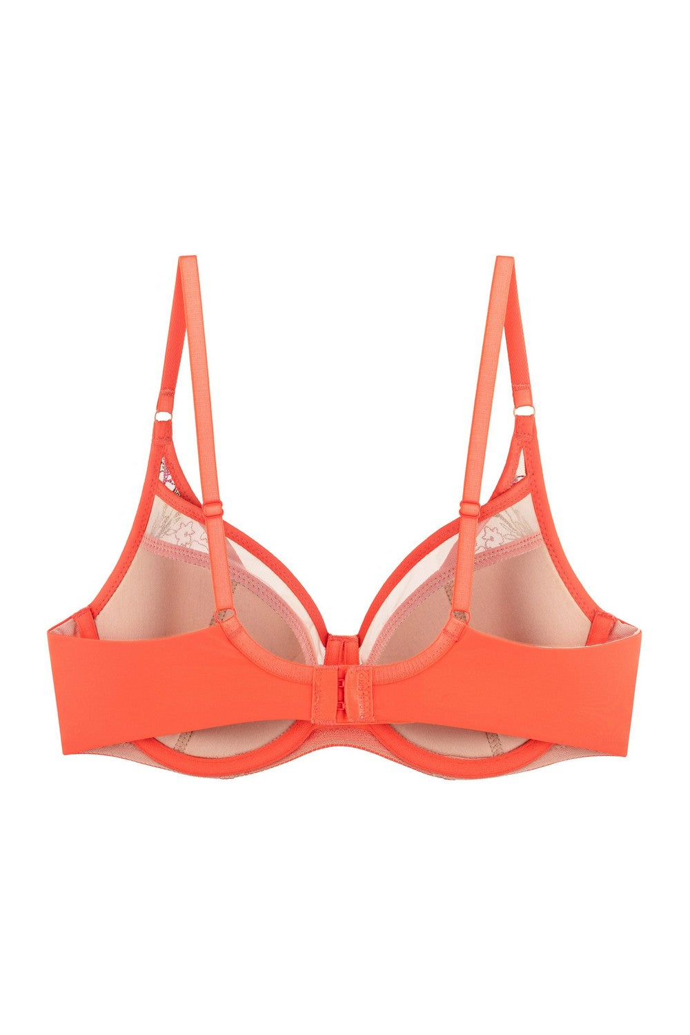 Бюстгальтер з вишивкою 8184-056 coral