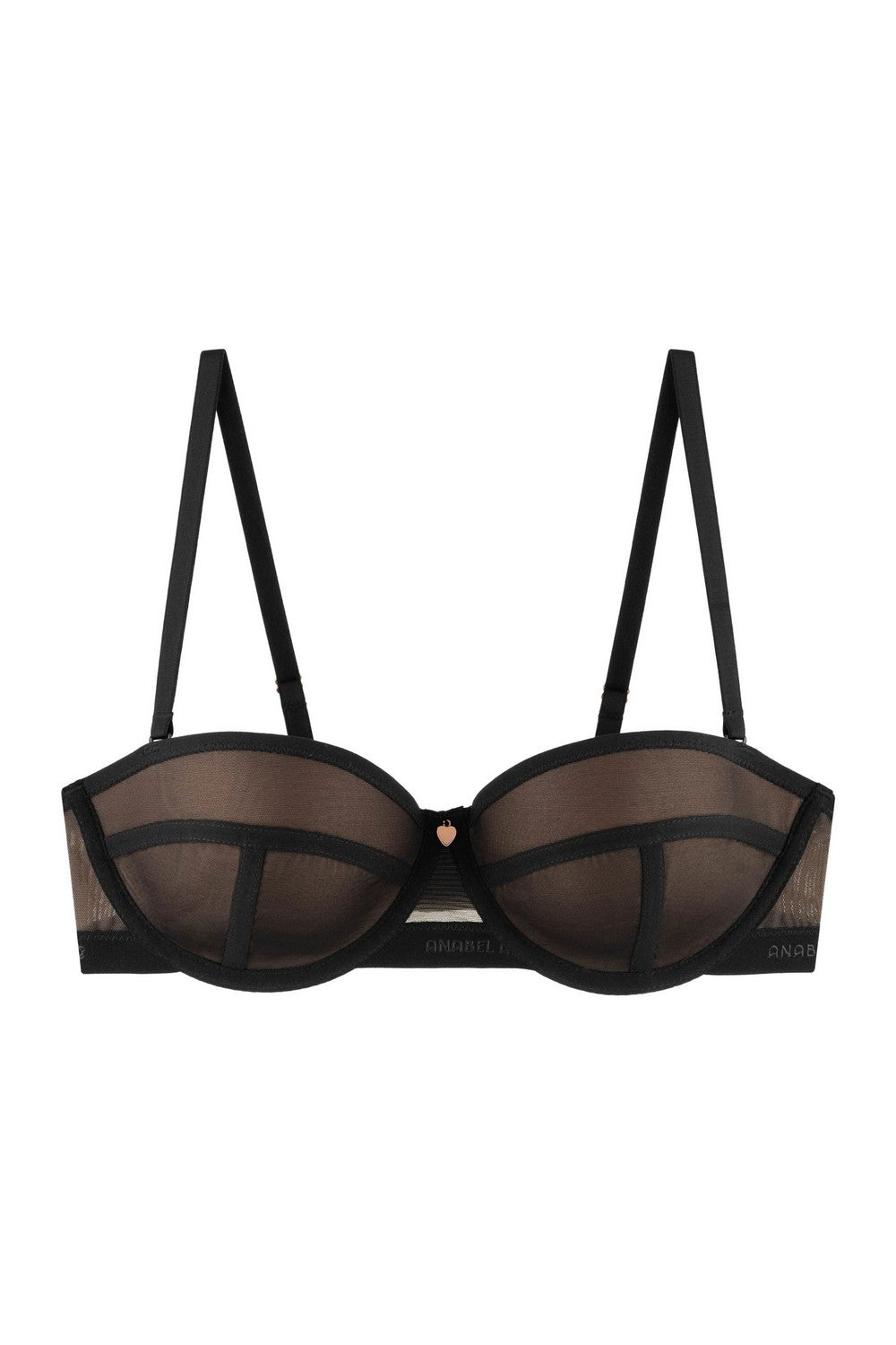 Бюстгальтер с вкладышами пуш-ап 8185-016 black