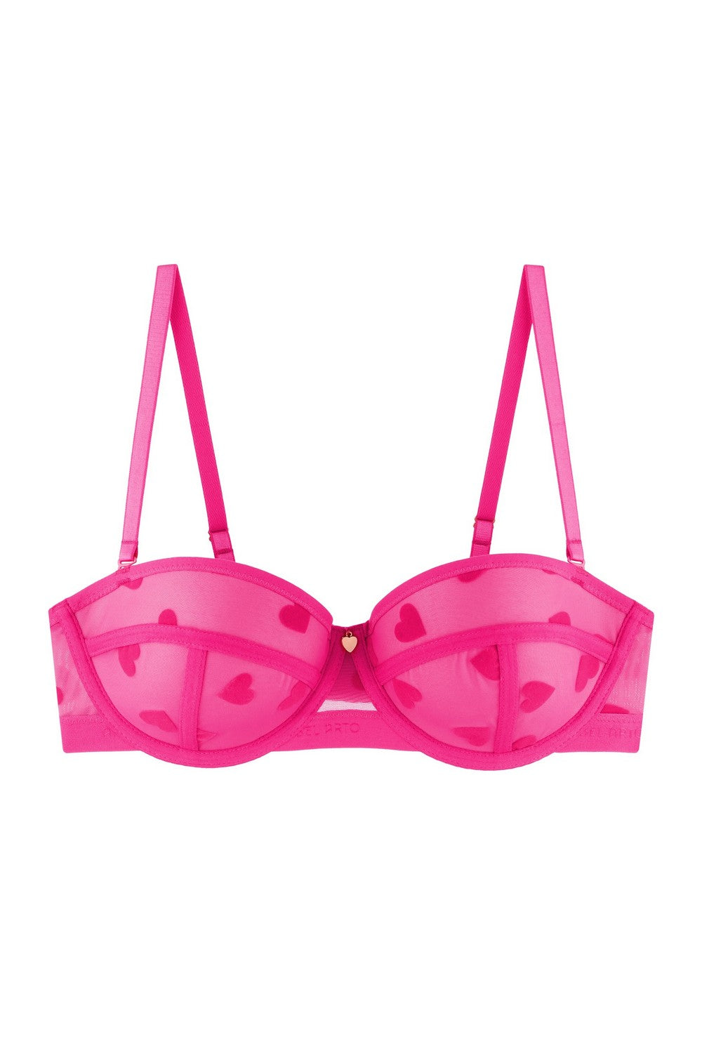 Бюстгальтер с вкладышами пуш-ап 8185-016 fuchsia