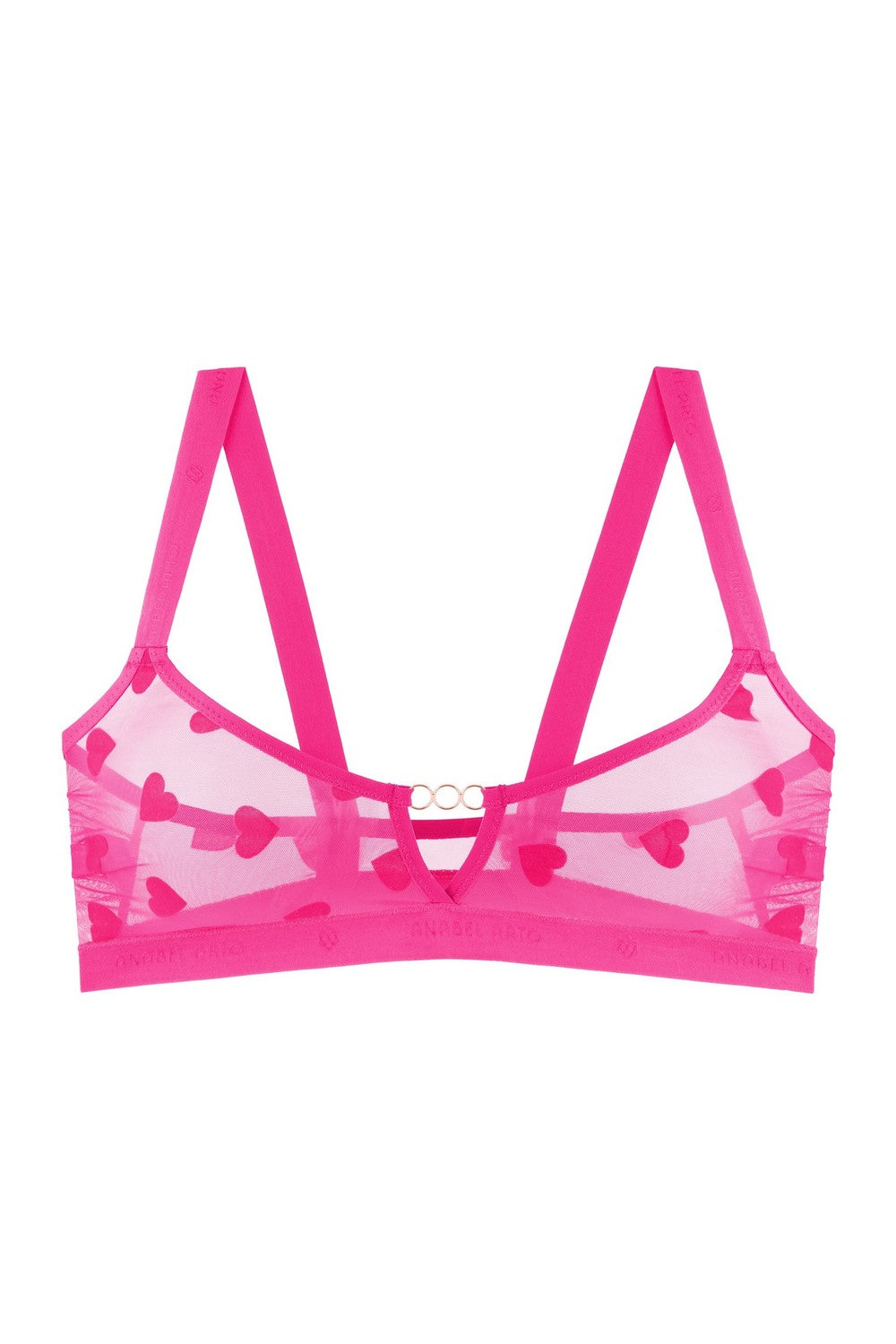 Бра-топ из микросетки 8185-048 fuchsia