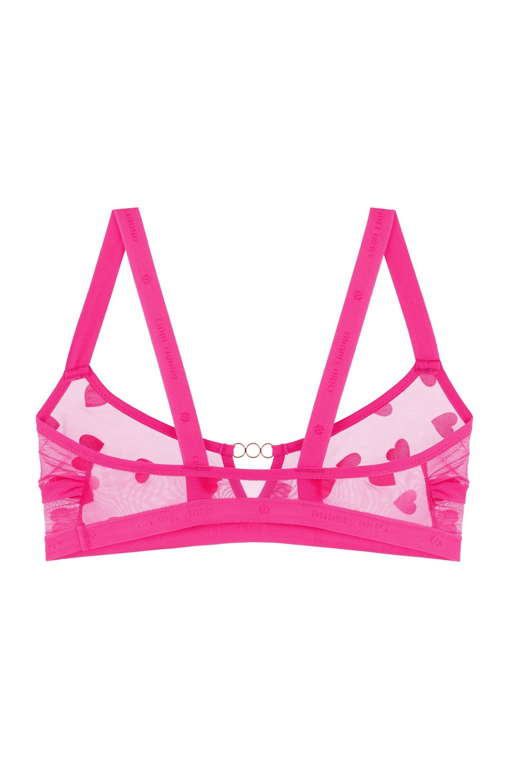 Бра-топ из микросетки 8185-048 fuchsia