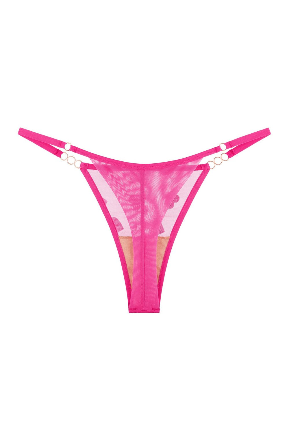 Трусики стринги из микросетки 8185-12 fuchsia