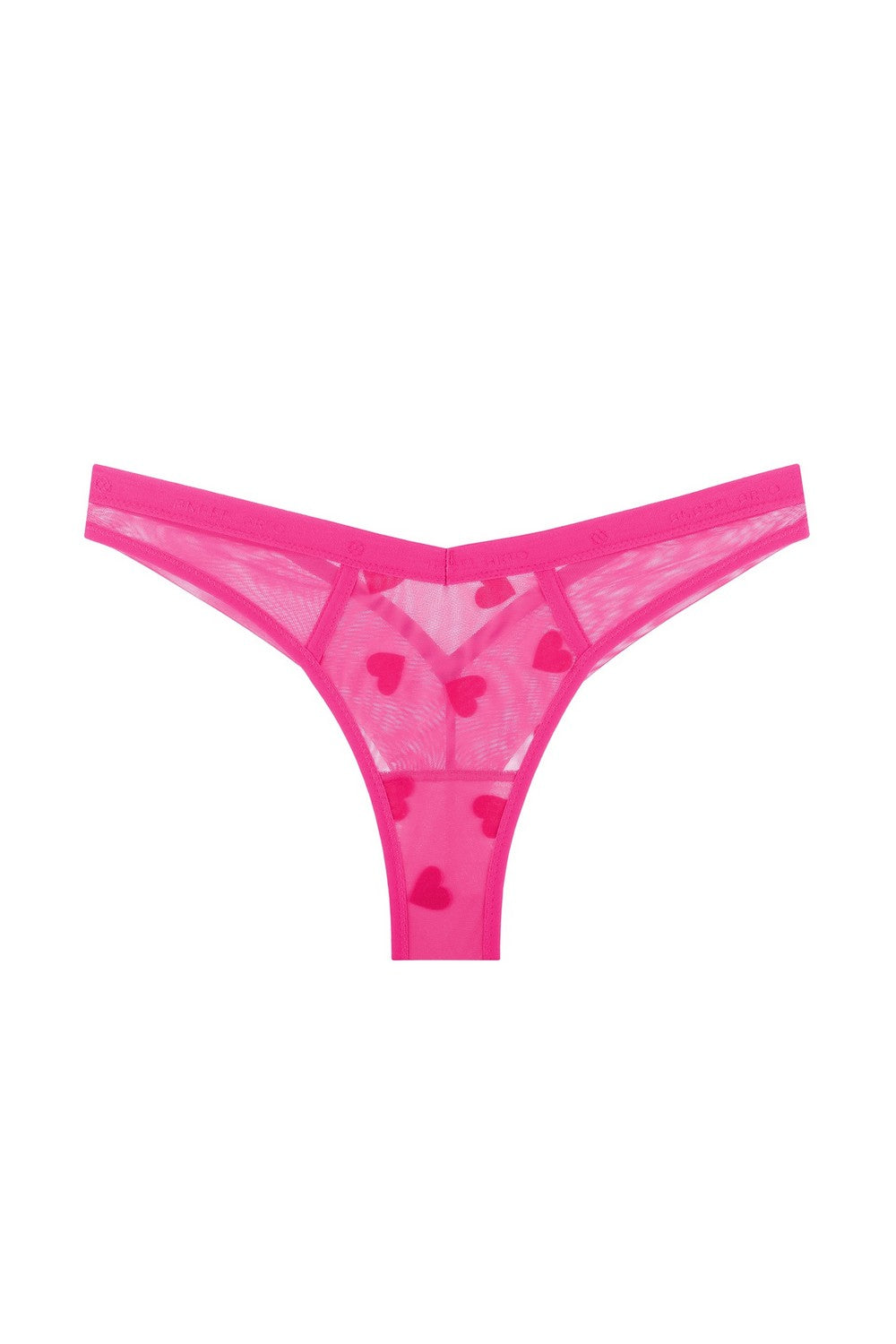Трусики бразилиана из микросетки 8185-20 fuchsia