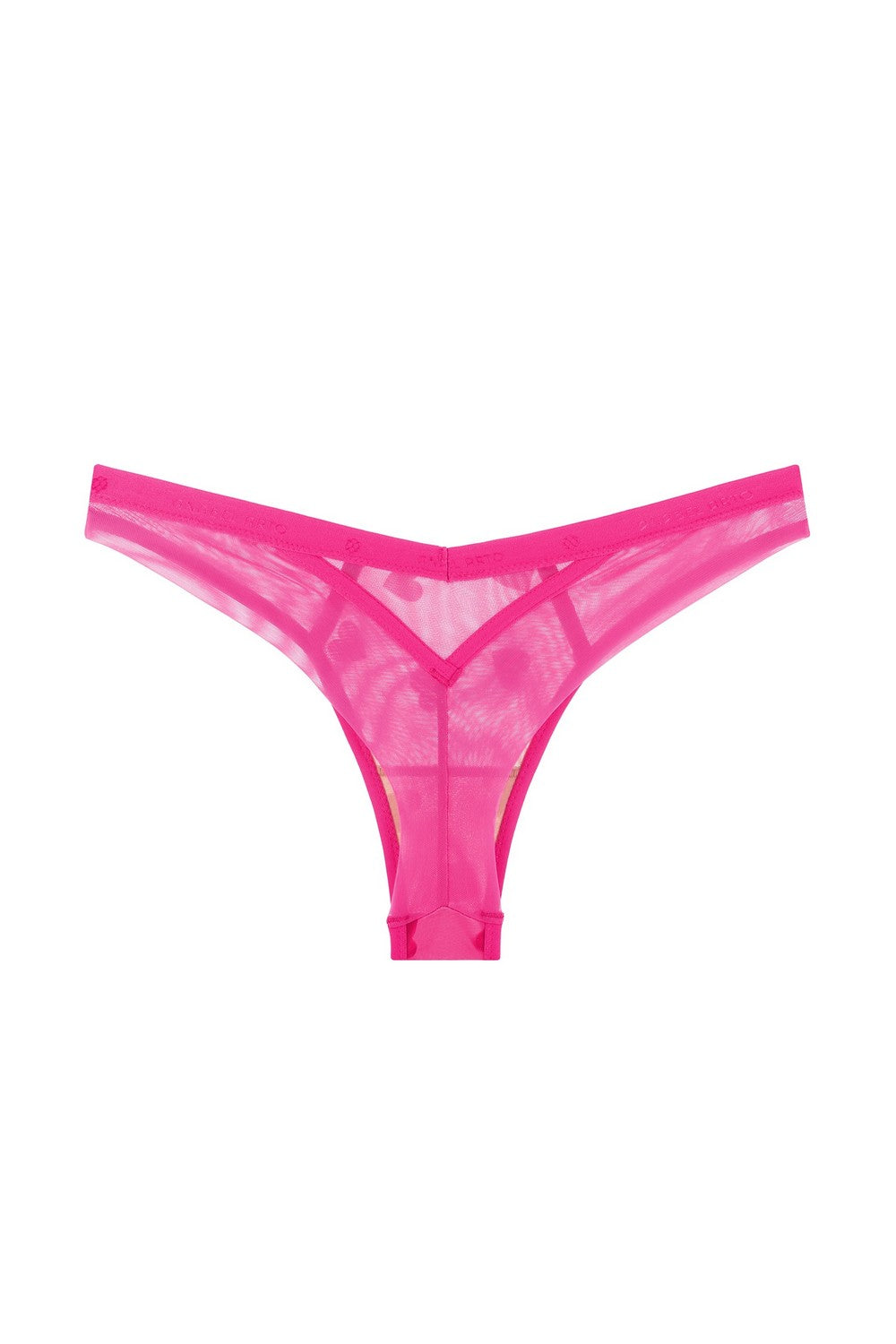 Трусики бразилиана из микросетки 8185-20 fuchsia