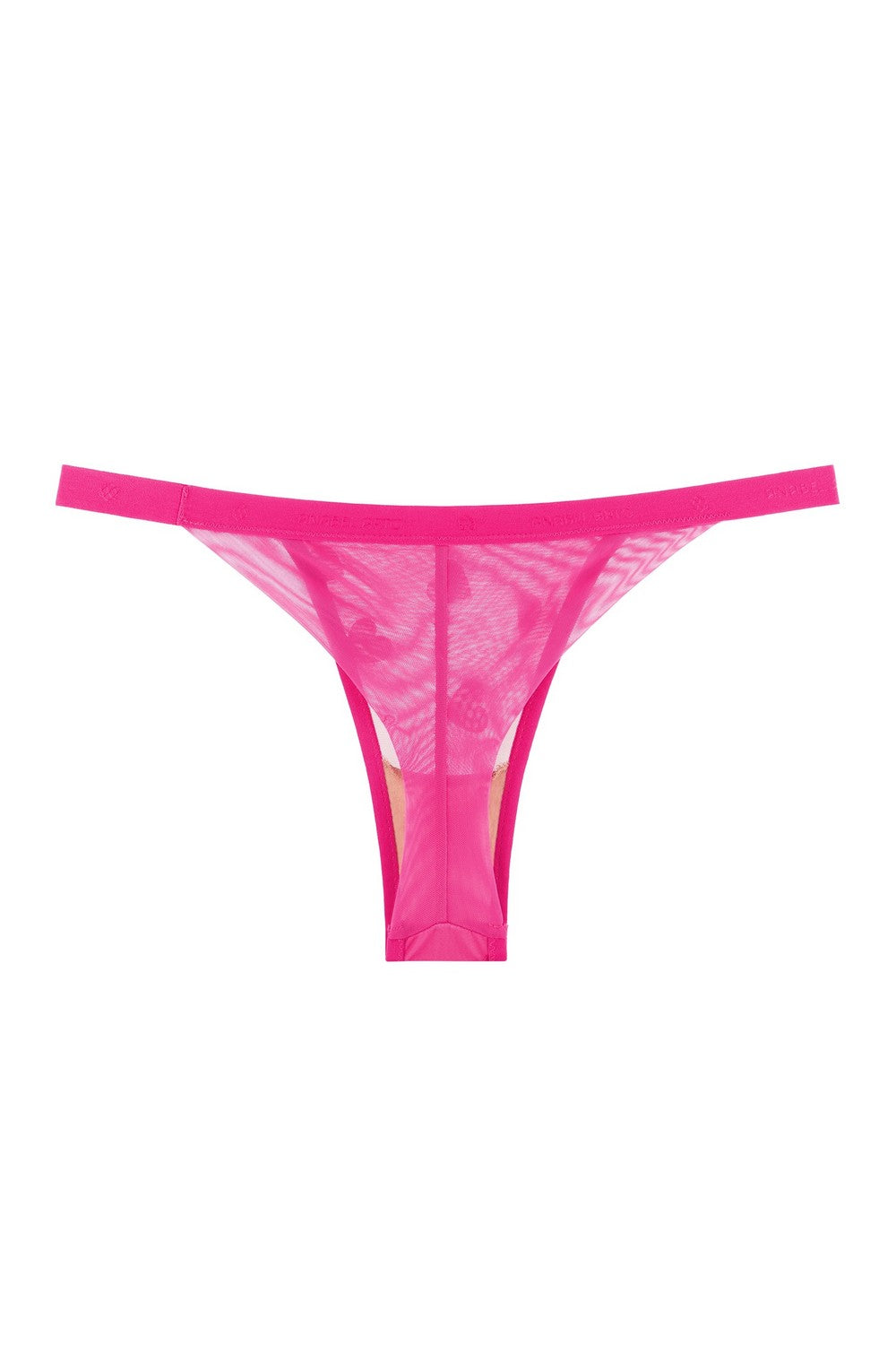 Трусики бразиліана із сердечками 8185-21 fuchsia