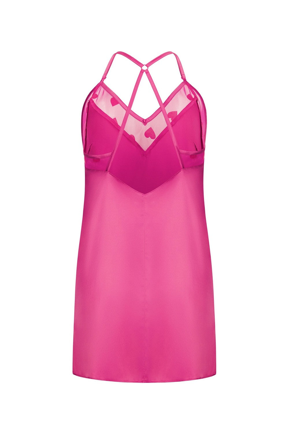 Ночная сорочка из сатина 8185-6026 fuchsia