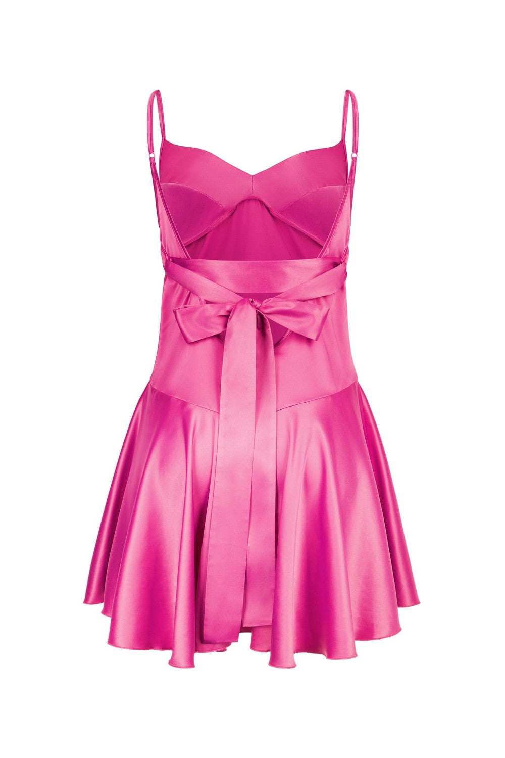 Сорочка с открытой спиной 8185-6099 fuchsia