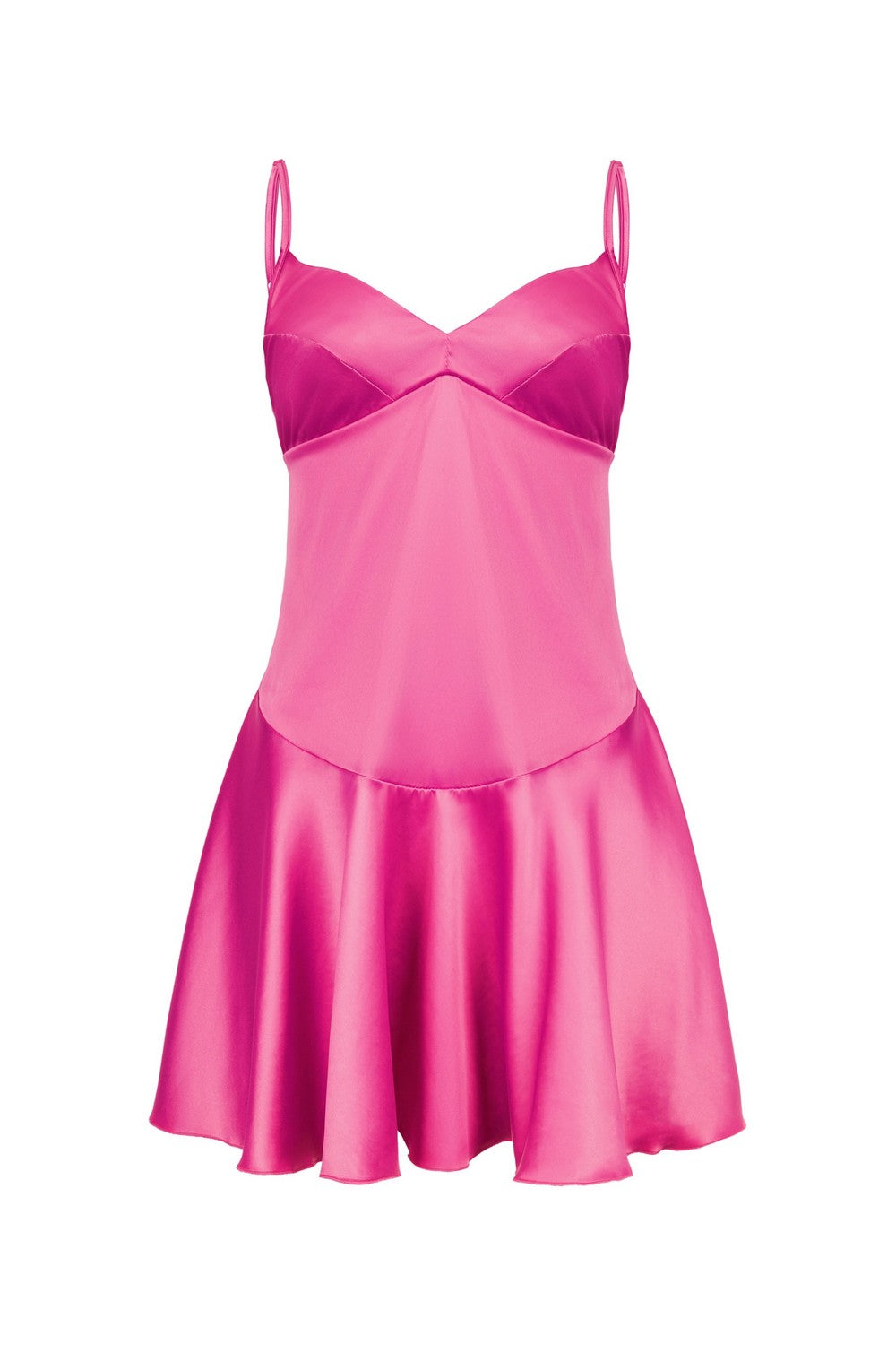 Сорочка з відкритою спиною 8185-6099 fuchsia