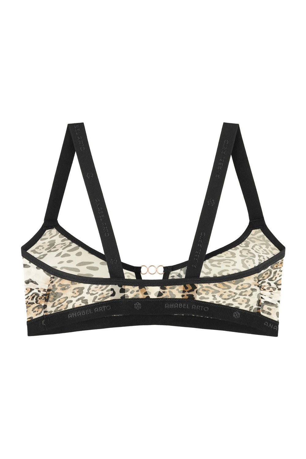 Бра-топ из микросетки 8186-048 brown