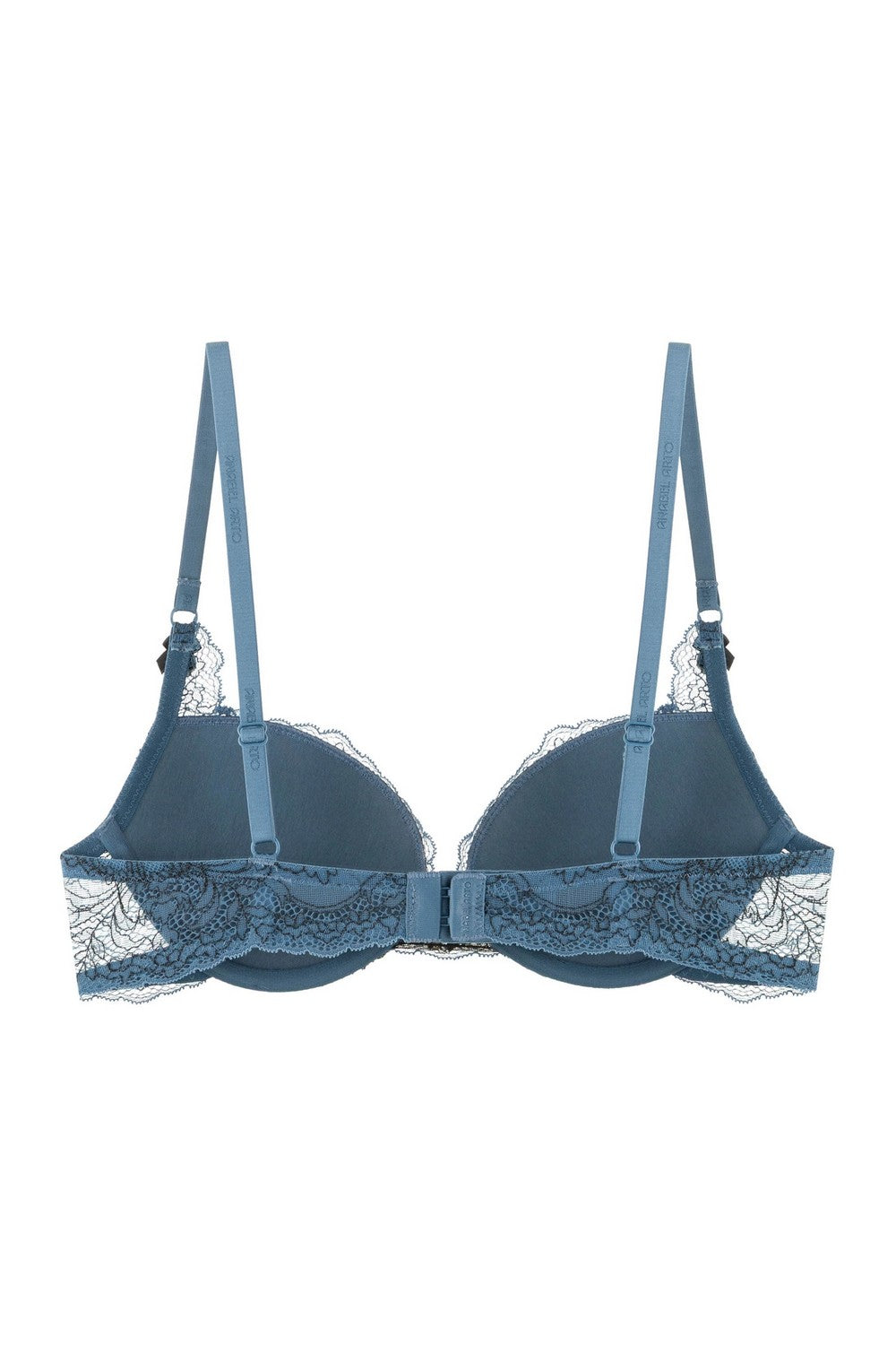 Кружевной бюстгальтер пуш-ап 8187-003 gray blue