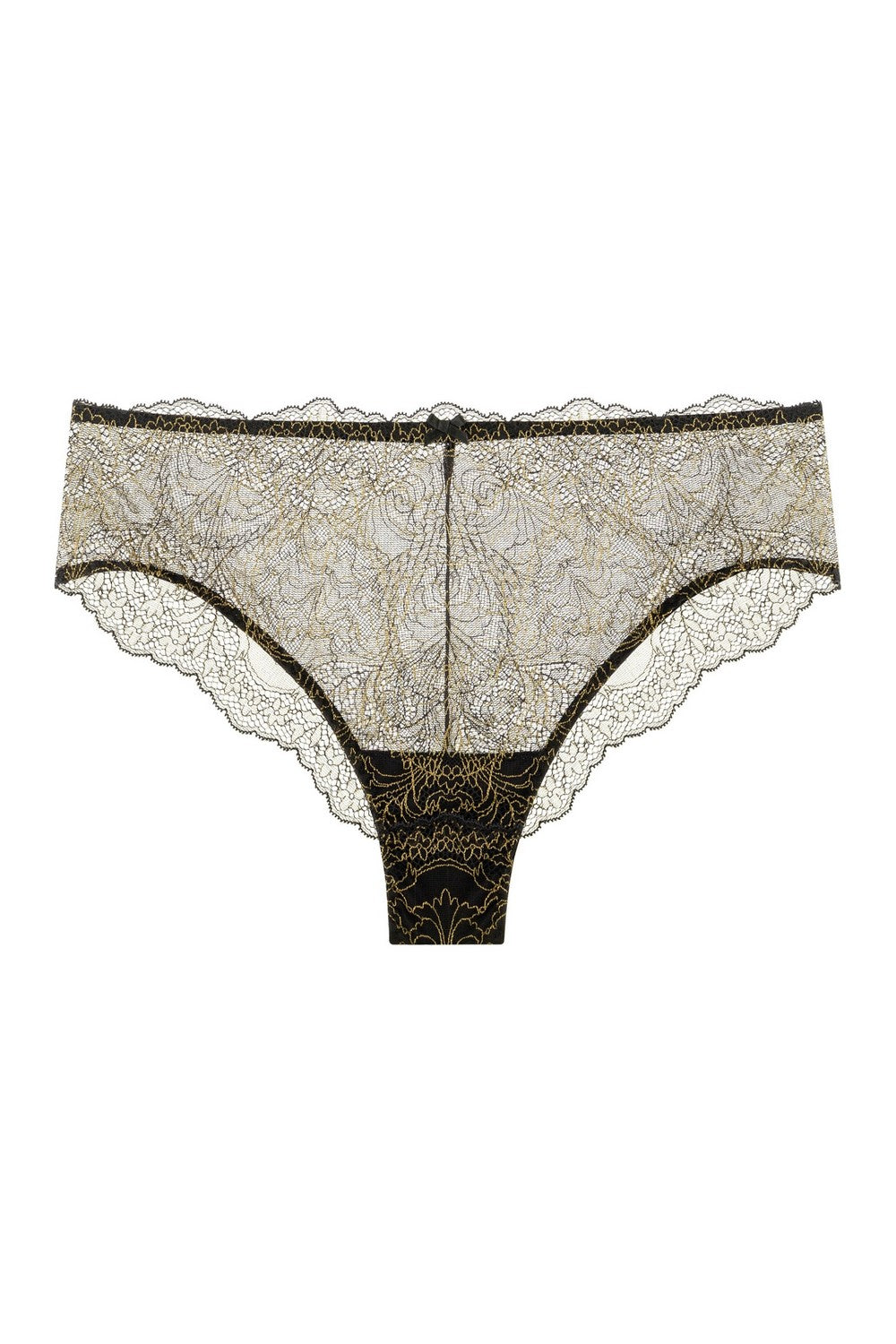 Трусики слип из кружева 8187-24 black